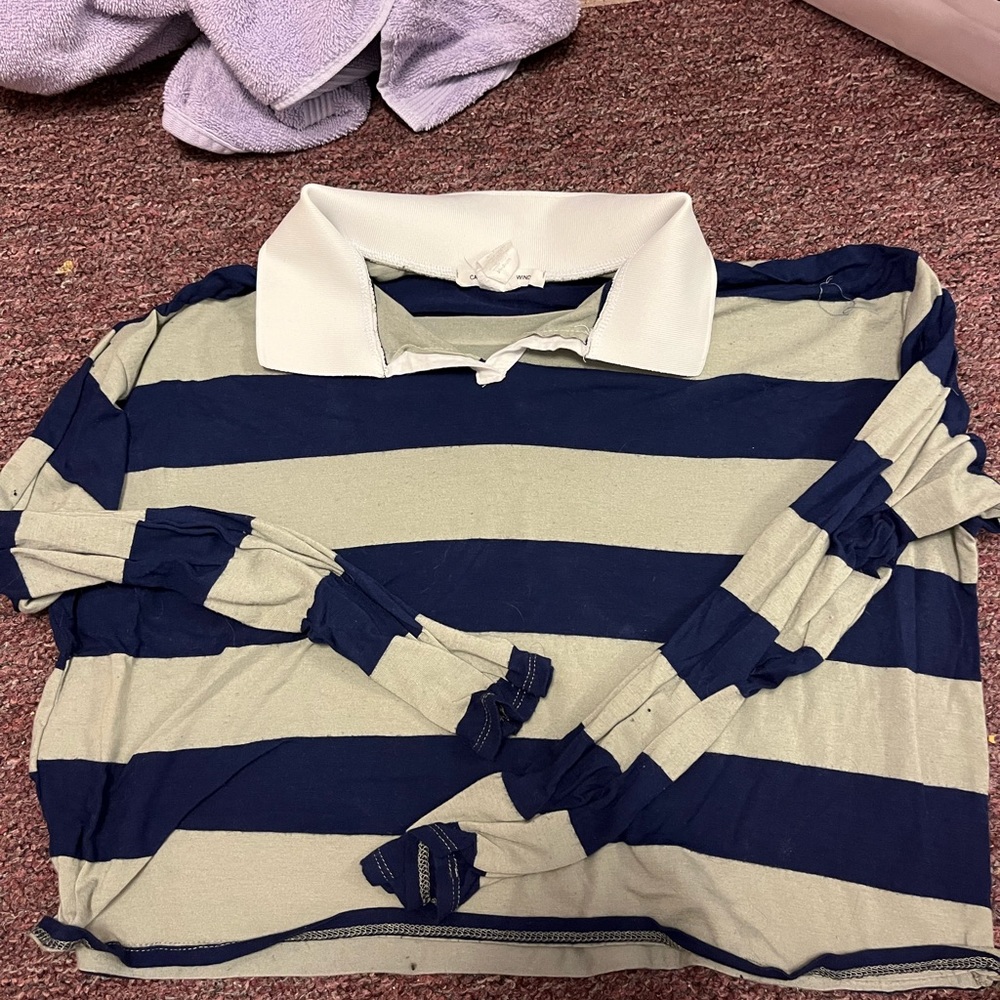 women’s caution to the wind semi cropped shirt